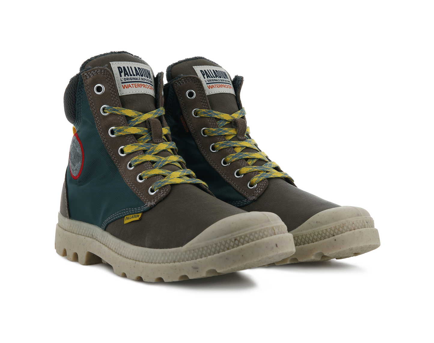 76849-256-M | PAMPA SC CAMPER WP+ | TAUPE/GROEN