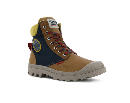 76849-932-M | PAMPA SC CAMPER WP+ | ABRIKOOS/BLAUW