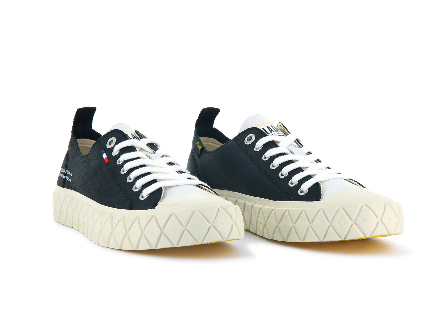 77017-002-M | PALLA ACE LEATHER | ZWART/WIT