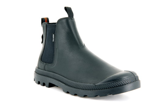 77046-008-M | CHELSEA L WP+ | ZWART/ZWART