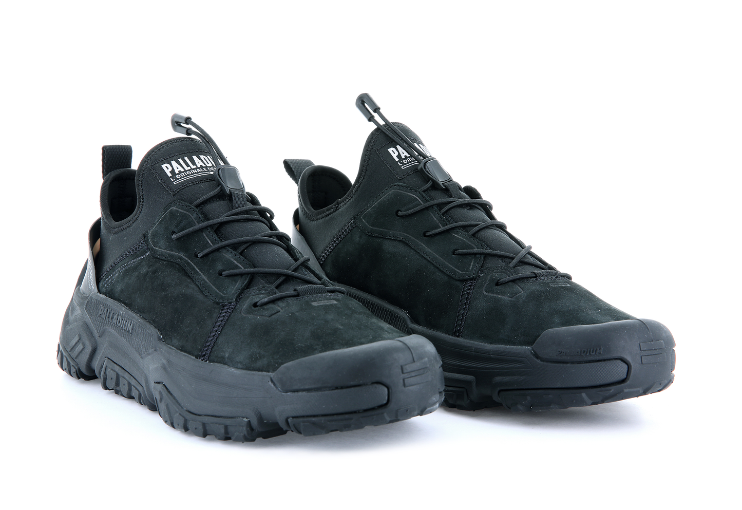 77170-010-M | OFF-GRID LO LEATHER | ZWART/ZWART