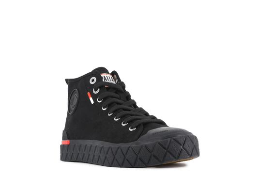 79142-001-M | PALLA ACE CHUKKA ORGANIC | ZWART/ZWART
