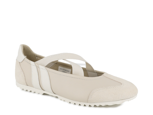 94645-244-M | RACER BALLERINA LEATHER | WHITECAP GRAY