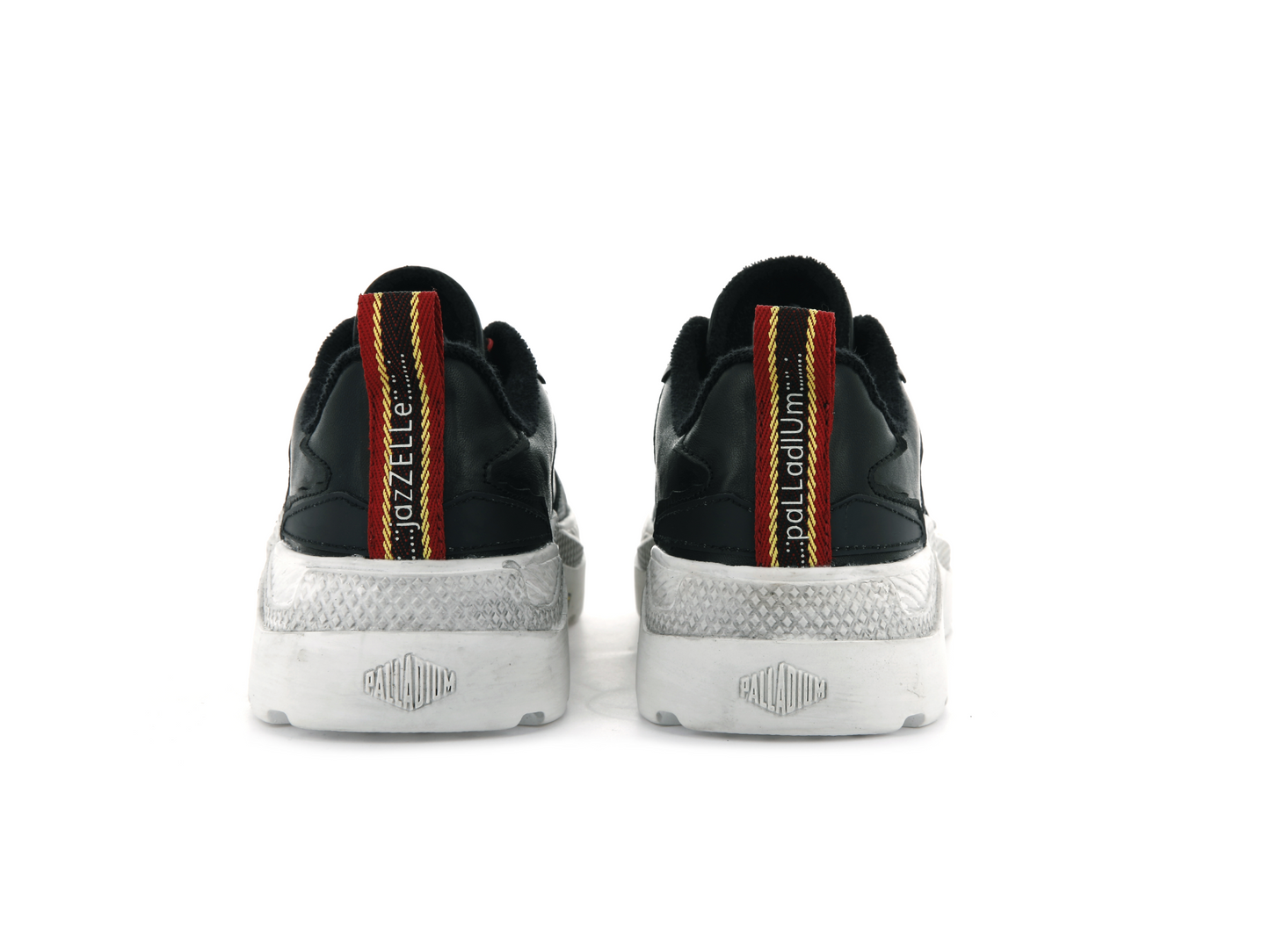 96716-002-M | JAZZELLE PALLAKIX LOW 90 LEATHER | ZWART/WIT