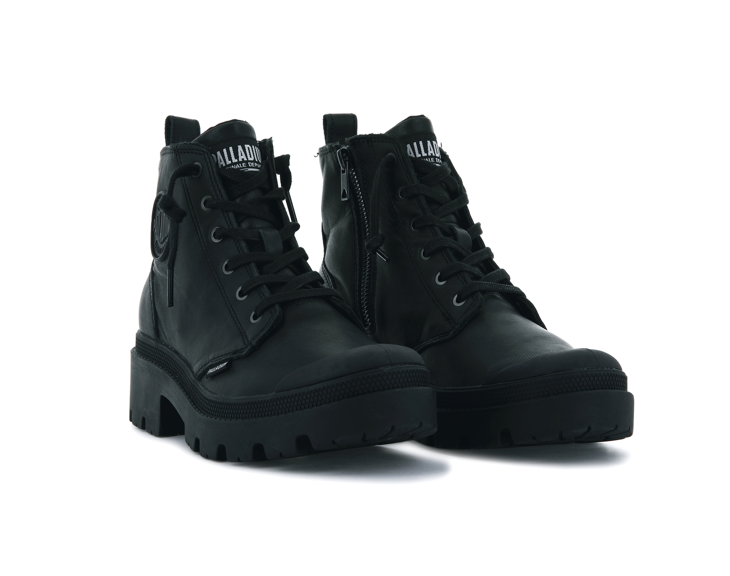 96905-008-M | PALLABASE LEATHER | ZWART/ZWART