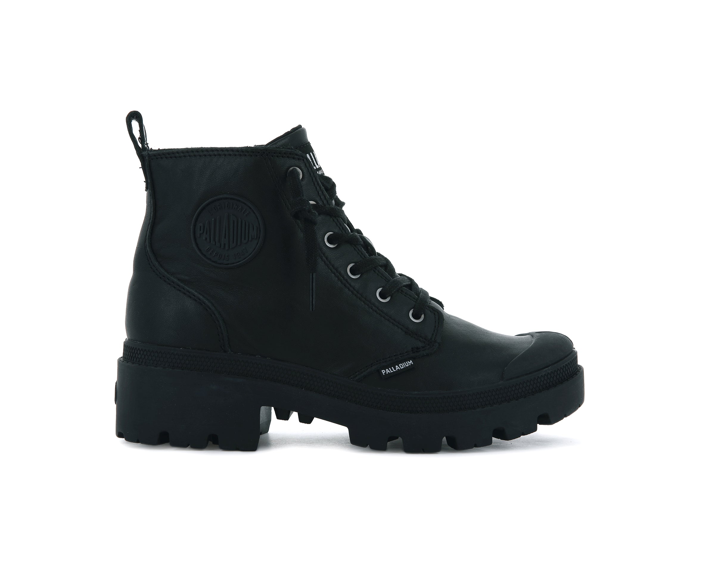 Leather palladium store boots