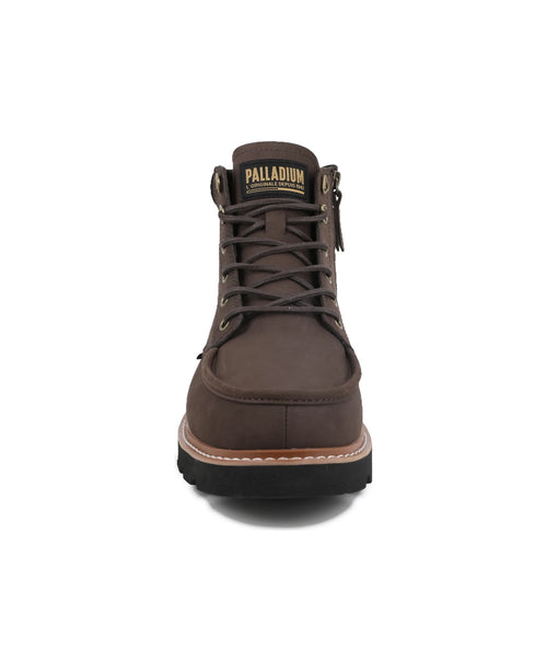 04985-249-M | TROOPERLITE GRIT ZIP | DARK COCOA - PALLADIUM EU - 3