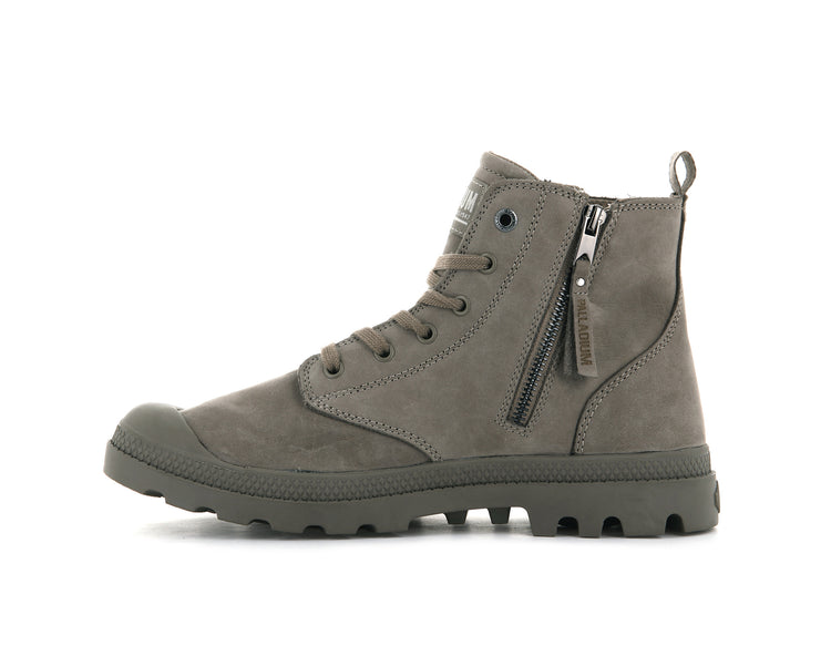 06440-256-M | PAMPA HI ZIP NBK | TAUPE