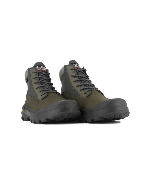 09541-309-M | PALLARIDER SC WP+ | OLIVE NIGHT/BELUGA - PALLADIUM EU - 7