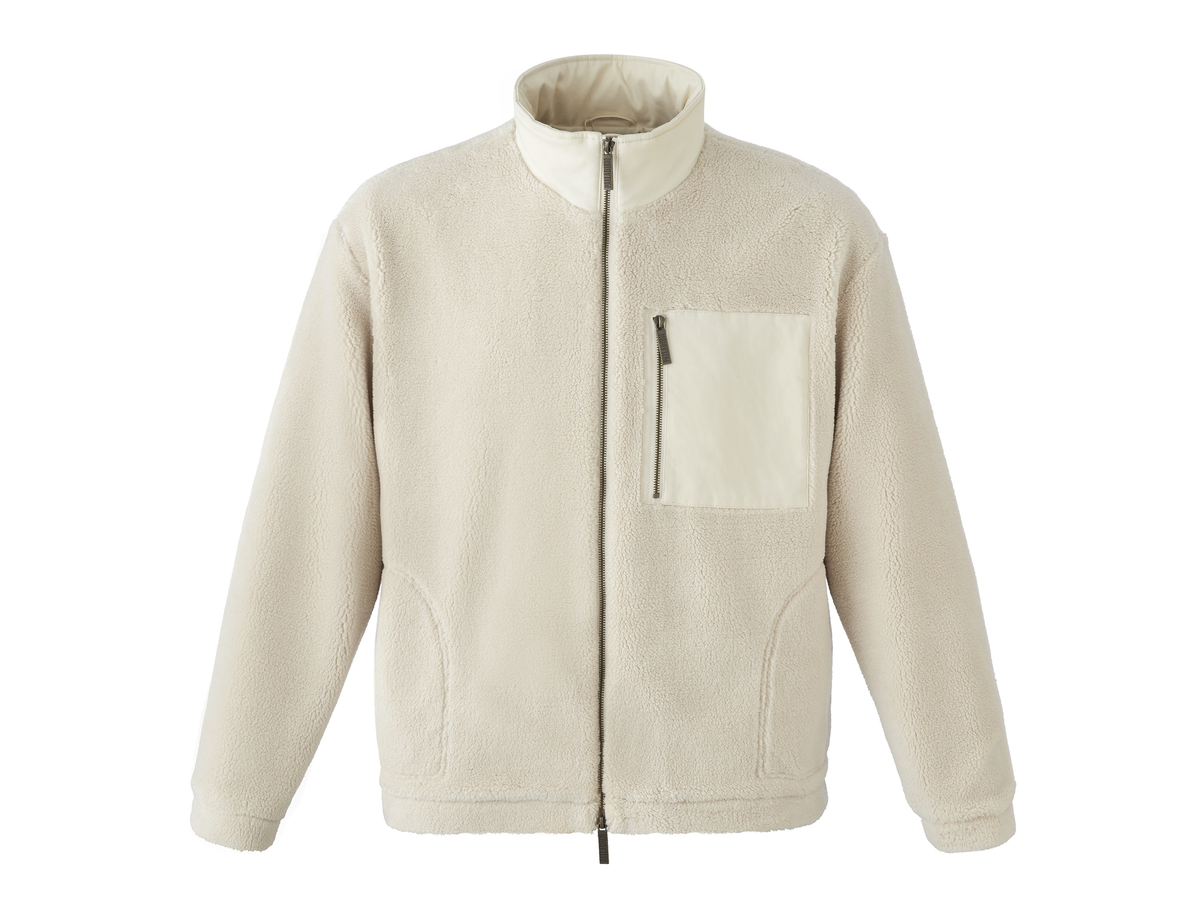1013120-155 | M SHERPA JKT 01 | WHITE CAP GRAY
