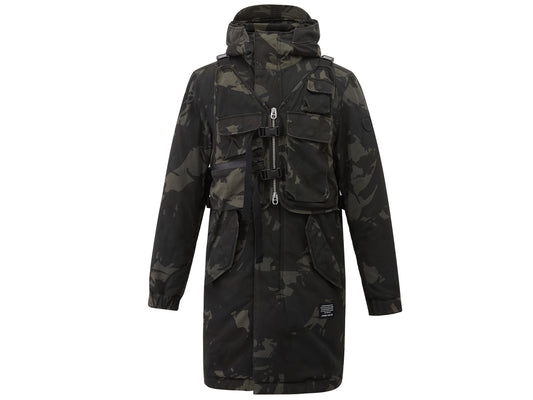 104123-363 | CAMOUFLAGED GROENE FISHTAIL | CAMOUFLAGED GROEN