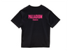 1710934-008 | UNISEX PALLADIUM FRANCE LOGO COTTON T-SHIRT | BLACK