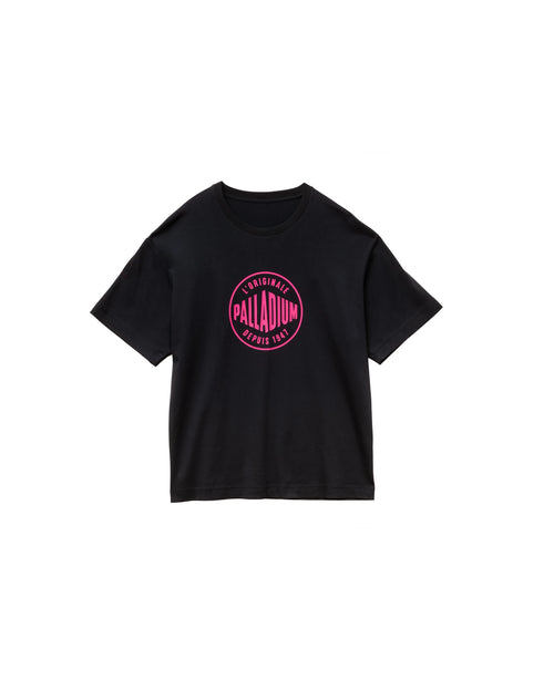 1710934-008 | UNISEX PALLADIUM FRANCE LOGO KATOENEN T-SHIRT | ZWART