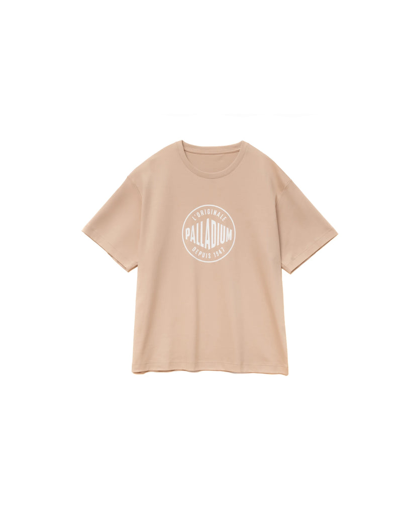 1710934-277 | UNISEX PALLADIUM FRANCE LOGO COTTON T-SHIRT | CUBAN SAND