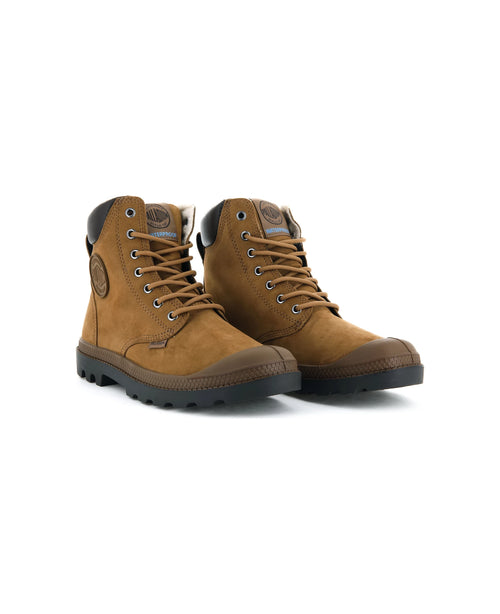 72992-697-M | PAMPA SPORT CUFF WPS | MAHOGANY/CHOCOLADE - PALLADIUM EU - 7