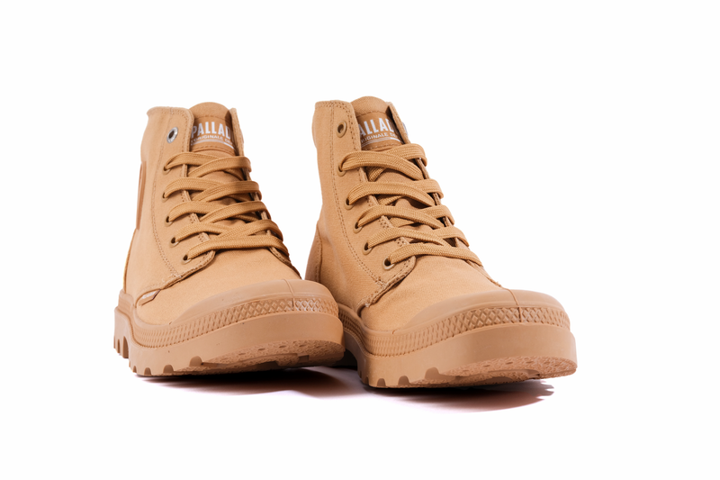Palladium Mono Stivali Unisex Beige 41 EU – Tela E Fodera Morbida Per Un Look Casual
