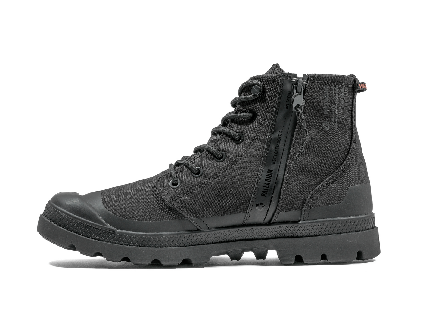 74066-001-M | PAMPA RCYL LT+WP+ZIP | ZWART/ZWART