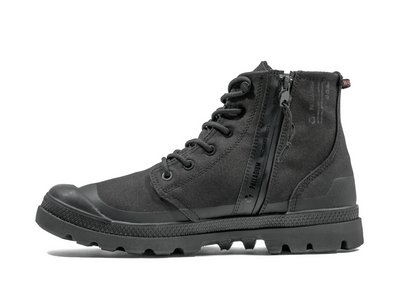 74066-001-M | PAMPA RCYL LT+WP+ZIP | ZWART/ZWART