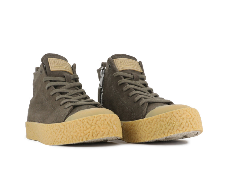 74328-325-M | PALLA ACE RUGGED SUEDE | OLIVE NIGHT