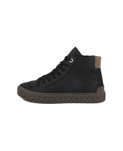 74996-008-M | PALLA ACE CHUKKA LTH | BLACK - PALLADIUM EU - 8