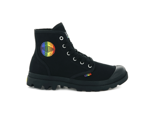 76521-054-M | PAMPA PRIDE | ZWART/REGENBOOG
