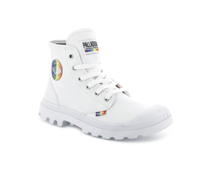 76521-132-M | PAMPA PRIDE | WHITE/RAINBOW