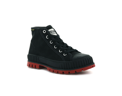76681-004-M | PALLASHOCK MID OG | ZWART/ROOD