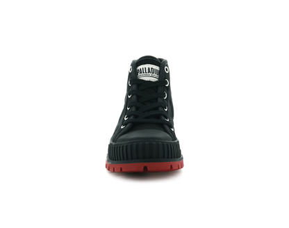 76681-004-M | PALLASHOCK MID OG | ZWART/ROOD