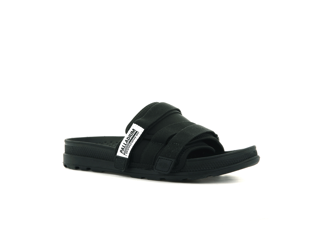 76696-008-M | SOLEA SLIDE | ZWART/ZWART