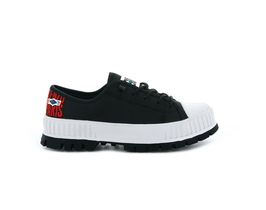 76740-008-M | PALLASHOCK LOW BY KENZO | ZWART