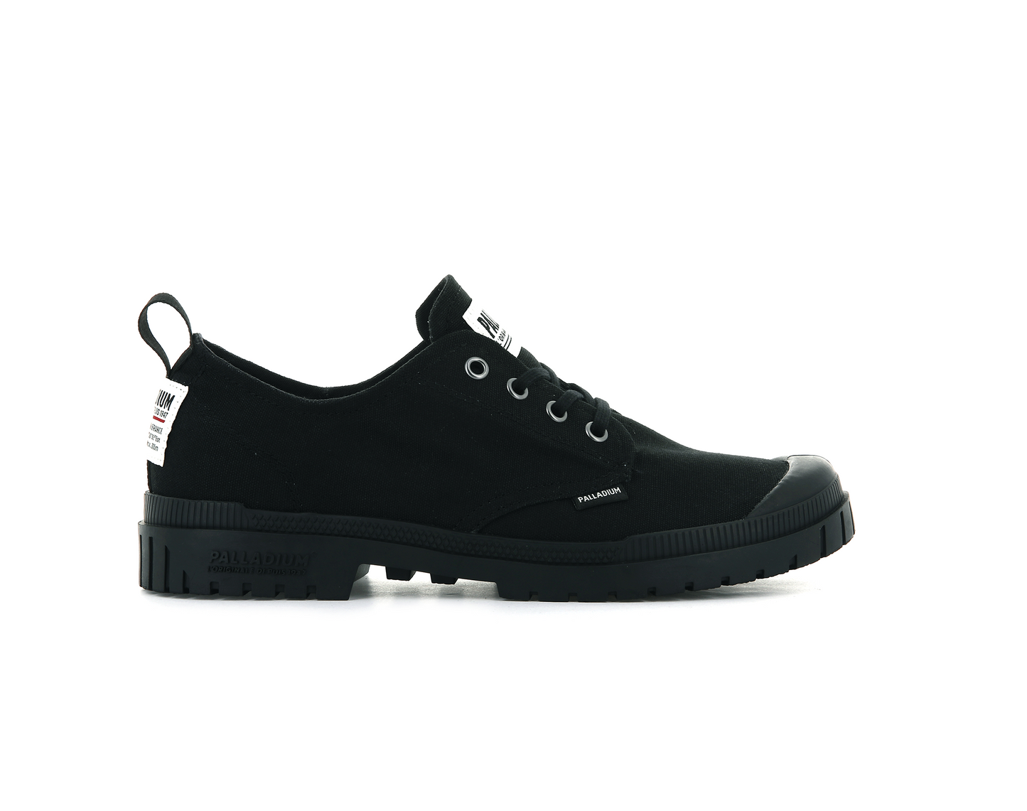 76837-008-M | PAMPA SP20 LOW CANVAS | BLACK/ZWART