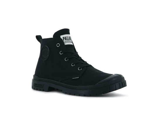 76838-008-M | PAMPA SP20 HI CANVAS | ZWART/ZWART