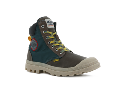 76849-256-M | PAMPA SC CAMPER WP+ | TAUPE/GROEN