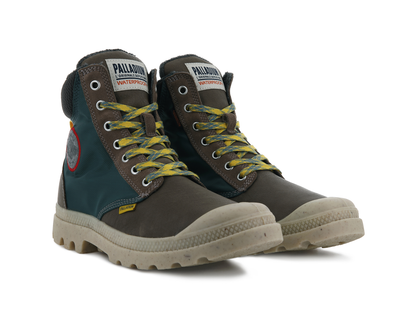 76849-256-M | PAMPA SC CAMPER WP+ | TAUPE/GROEN
