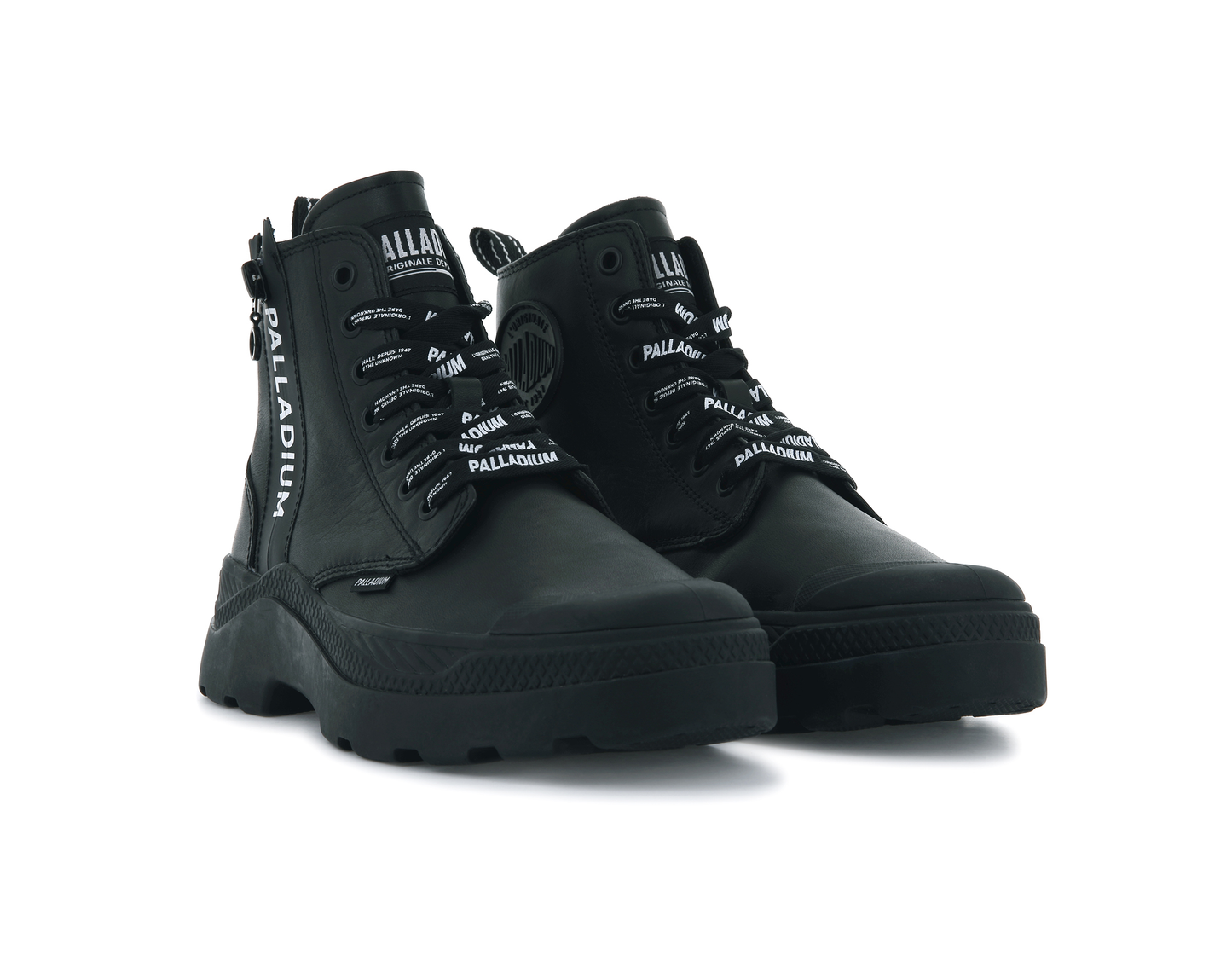 76902-008-M | PALLAKIX HI ZIP | ZWART/ZWART