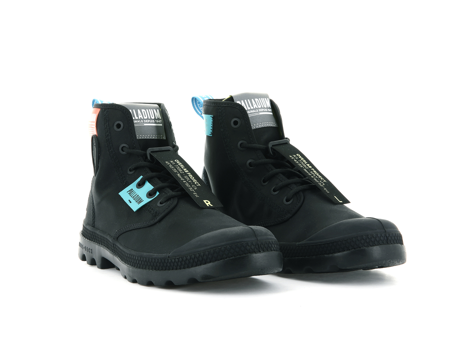 77082-008-M | PAMPA LITE OVERLAB NEON | ZWART/ZWART