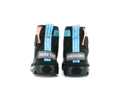 77082-008-M | PAMPA LITE OVERLAB NEON | ZWART/ZWART