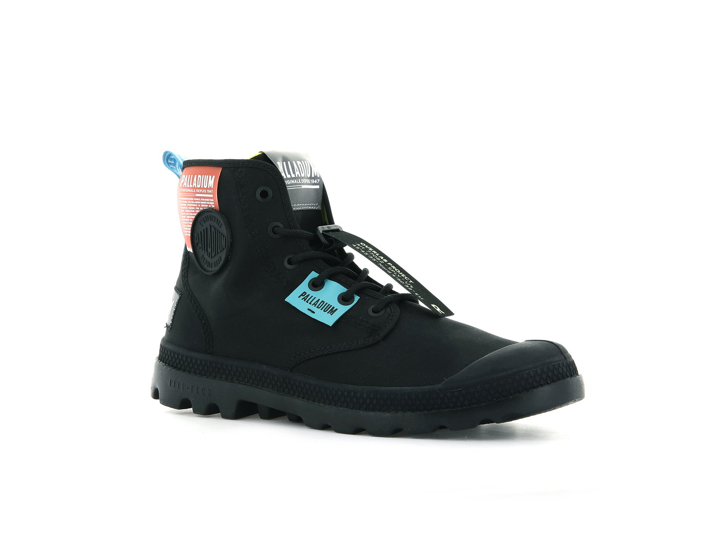 77082-008-M | PAMPA LITE OVERLAB NEON | ZWART/ZWART