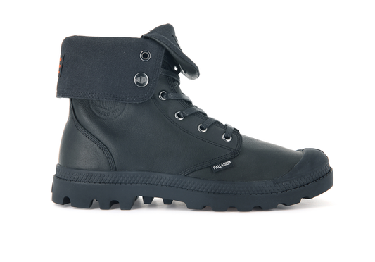77167-010-M | BAGGY LEER ESS WP | ZWART/ZWART
