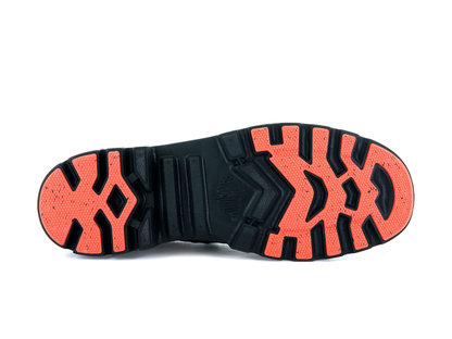 77338-001-M | UNISEX OX TRAVEL LITE+ WATERDICHTE SNEAKERS | ZWART/ZWART