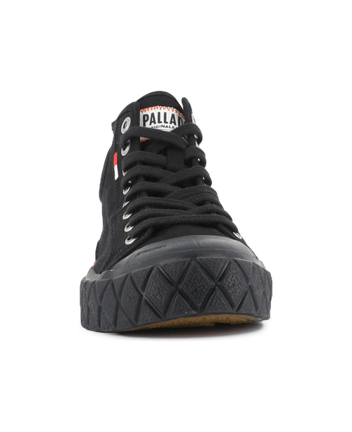 79142-001-M | PALLA ACE CHUKKA ORGANIC | ZWART/ZWART - PALLADIUM EU - 3