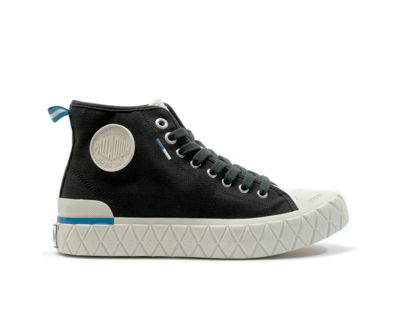 79142-008-M | PALLA ACE CHUKKA ORGANIC | ZWART