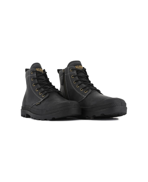 79502-008-M | PAMPA ZIP LTH LEGACY | ZWART - PALLADIUM EU - 7