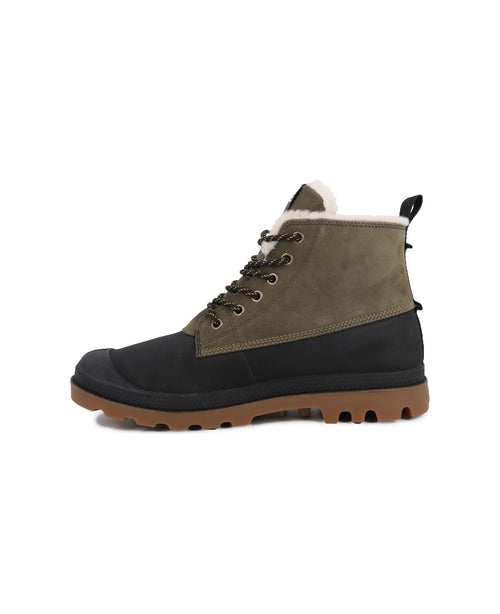 79547-325-M | PAMPA DUCK WL WP+ | OLIVE NIGHT - PALLADIUM EU - 4