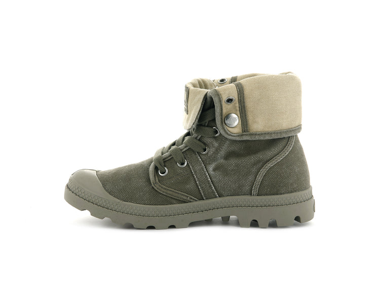 92478-361-M | WOMENS PALLABROUSSE BAGGY | DUSKY GREEN/SAFARI