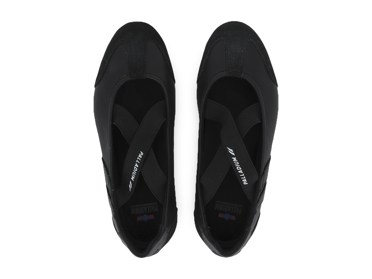 94645-008-M | RACER BALLERINA LEATHER | BLACK