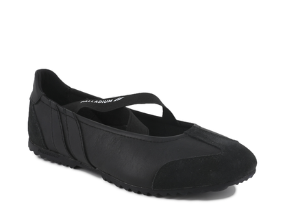 94645-008-M | RACER BALLERINA LEATHER | BLACK
