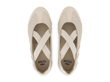 94645-244-M | RACER BALLERINA LEER | WHITECAP GRAY