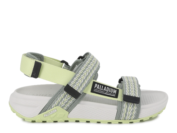 94683-997-M | SANDAAL MET BANDJES WV | STEAM GRAY/GREEN