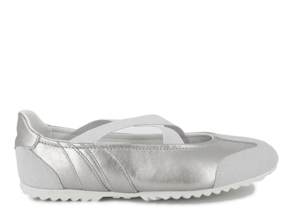 94781-080-M | RACER BALLERINA MTL | ZILVER